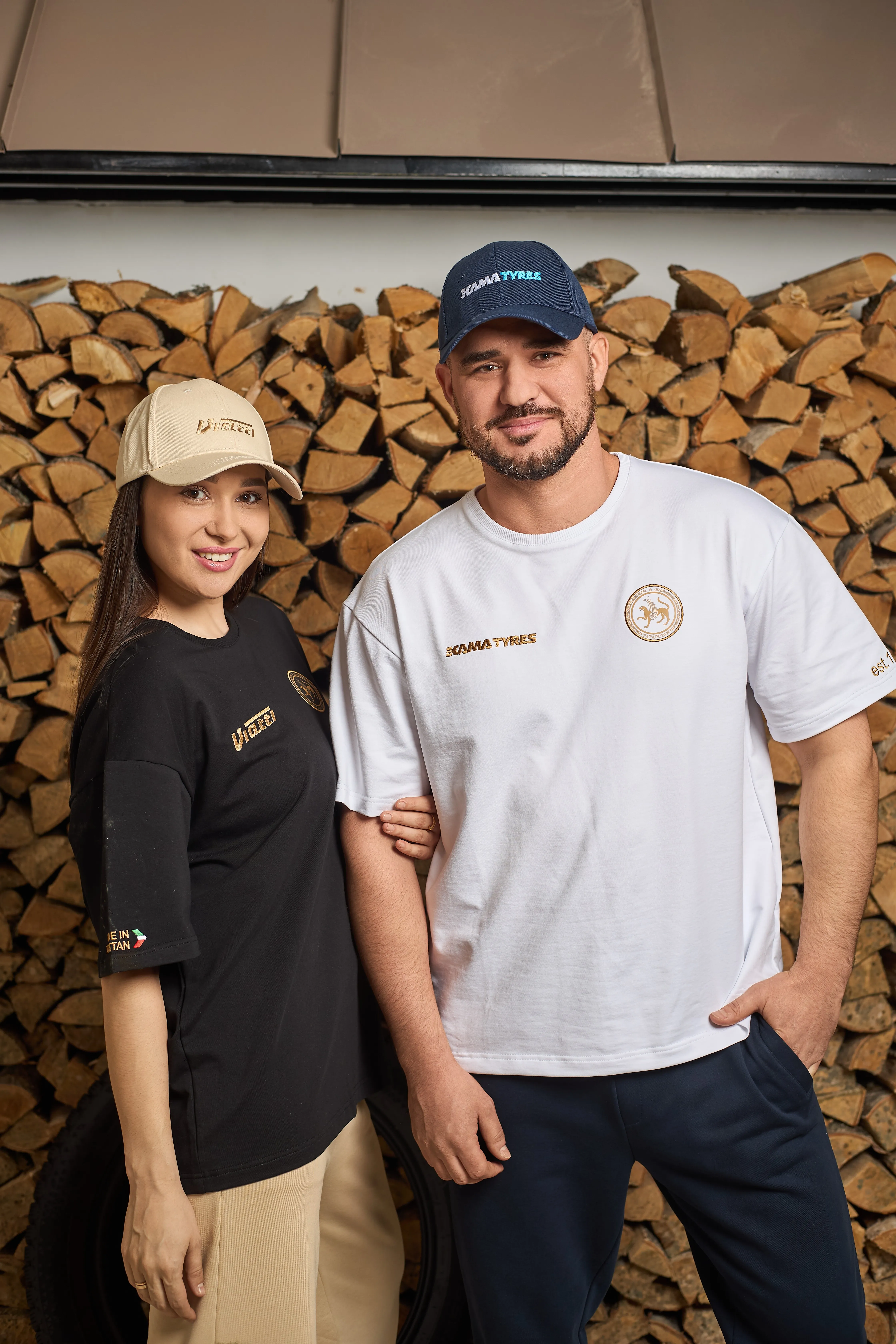 Футболка KAMA TYRES белая мужская